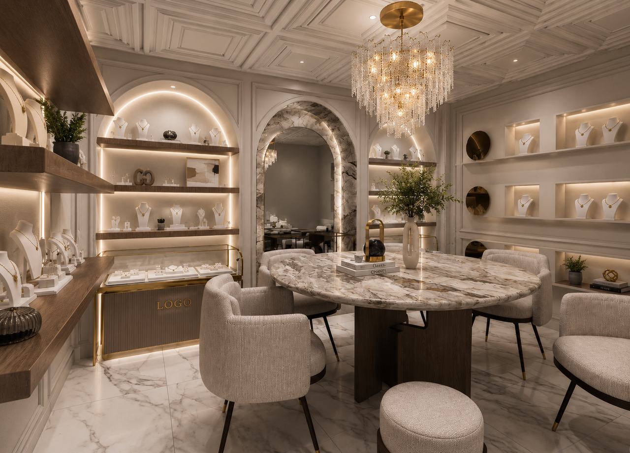 Reserved jewelry consultation studio at Diamond Consulate Oklahoma City