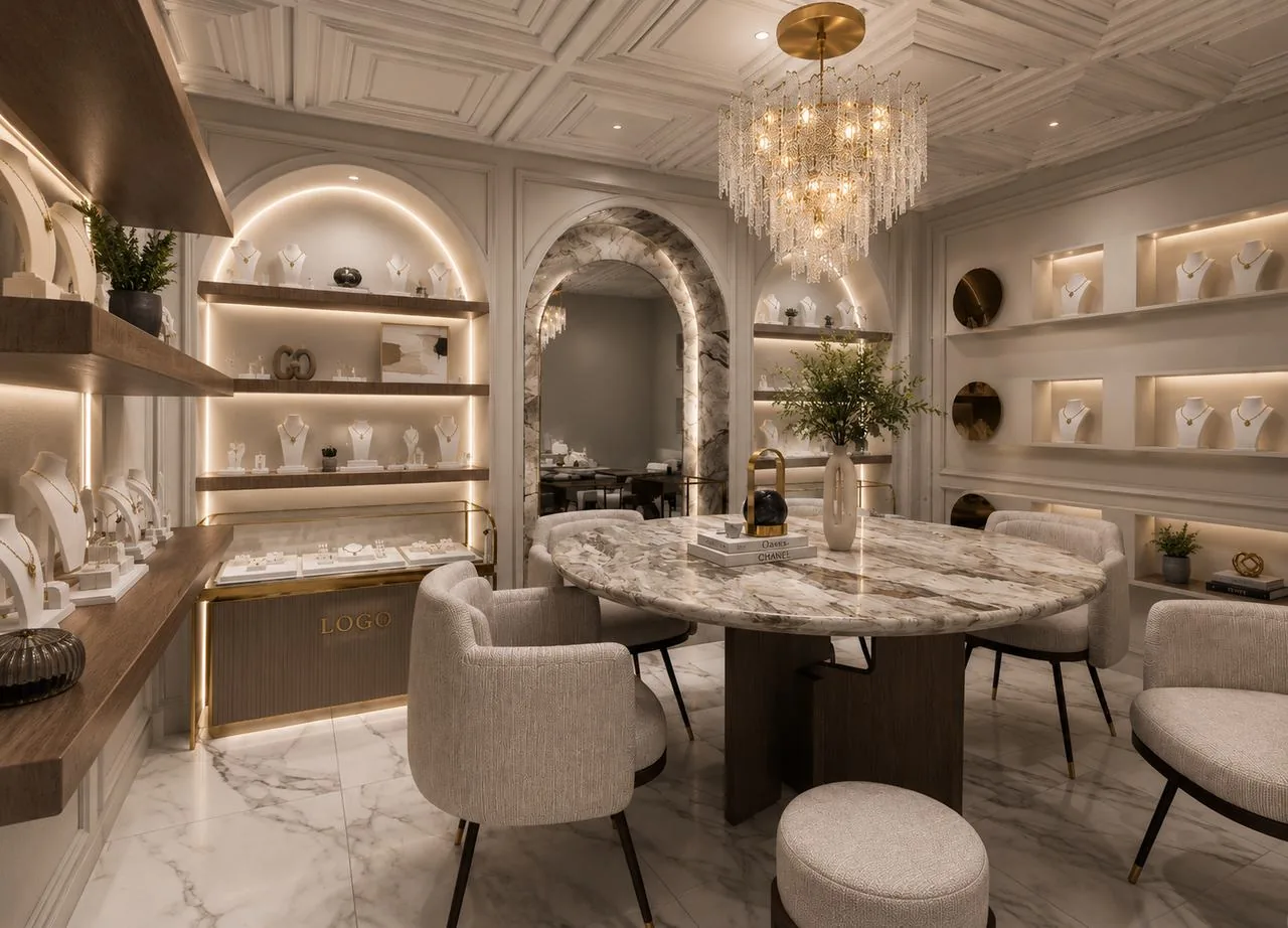 Reserved jewelry consultation studio at Diamond Consulate