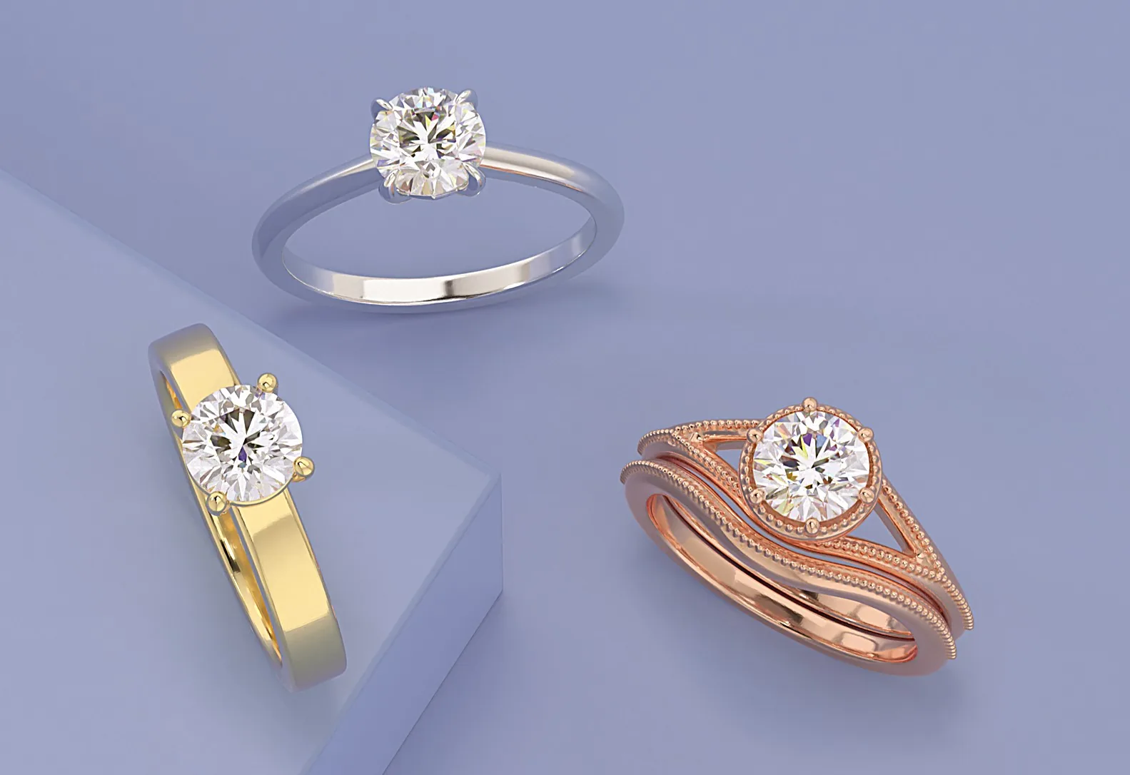 Simple rings have nowhere to hide.